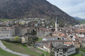 Vue depuis l’hébergement