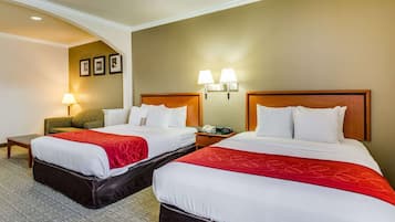 In-room safe, desk, laptop workspace, iron/ironing board