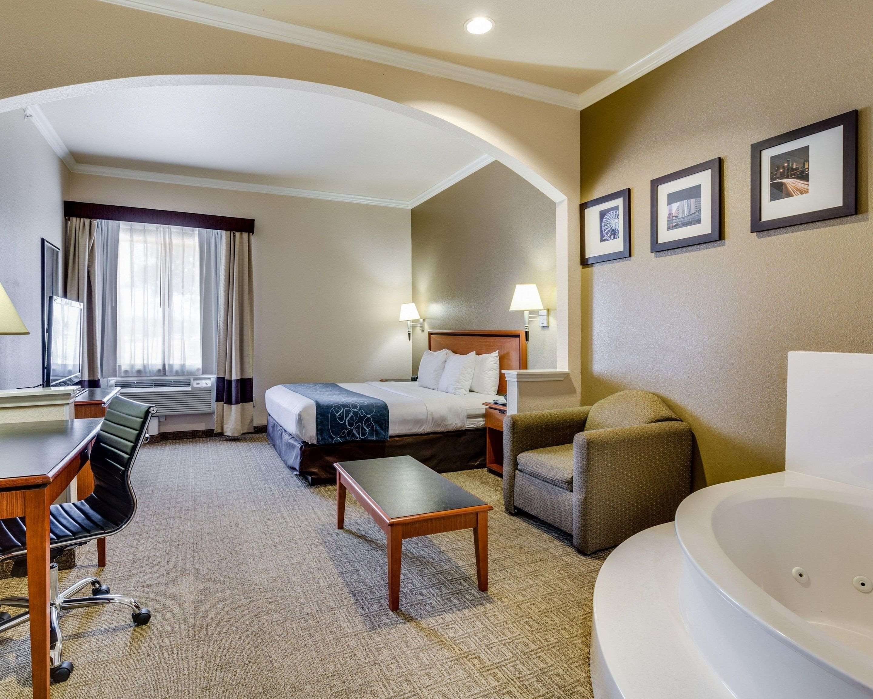 in-room safe, desk, laptop workspace, iron/ironing board