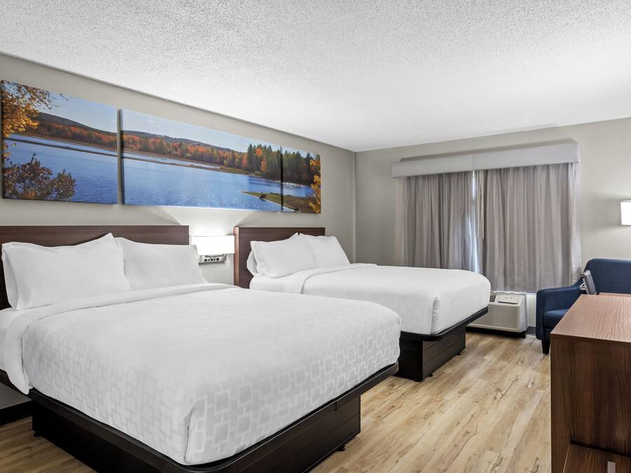 Standard Room, 2 Double Beds, Non Smoking | In-room safe, desk, free WiFi, bed sheets