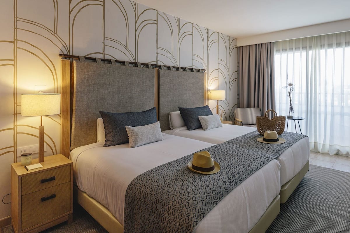In-room safe, desk, laptop workspace, blackout drapes