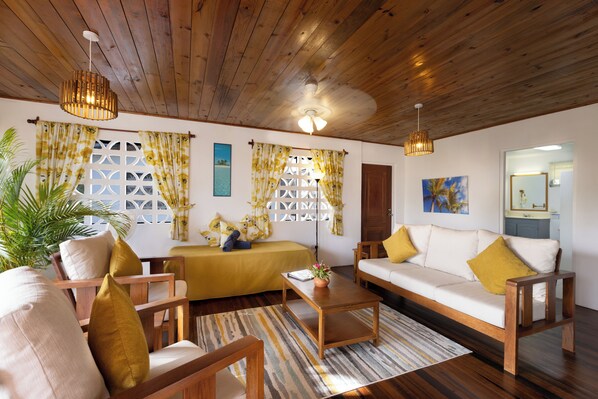 Living room - Lance Aux Epines Cottages (St. George's)