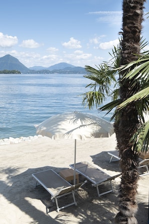 Private beach nearby