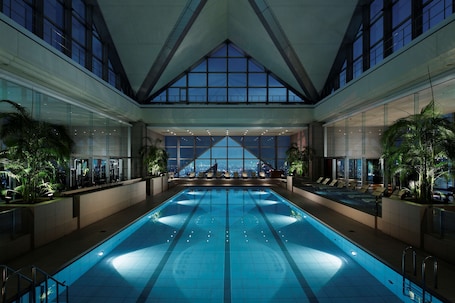 Indoor pool, open 6:00 AM to 10:00 PM, sun loungers, lifeguards on site. Park Hyatt Tokyo