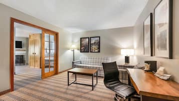 Suite, 1 Bedroom, Non Smoking | Desk, iron/ironing board, cribs (surcharge), rollaway beds (surcharge)