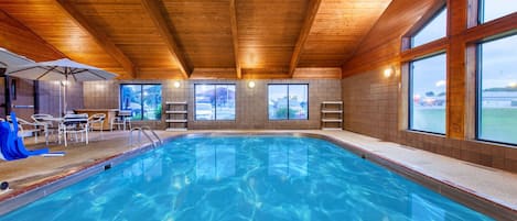 Una piscina techada