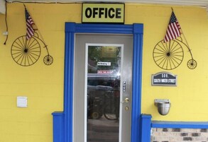 Fachada de la propiedad