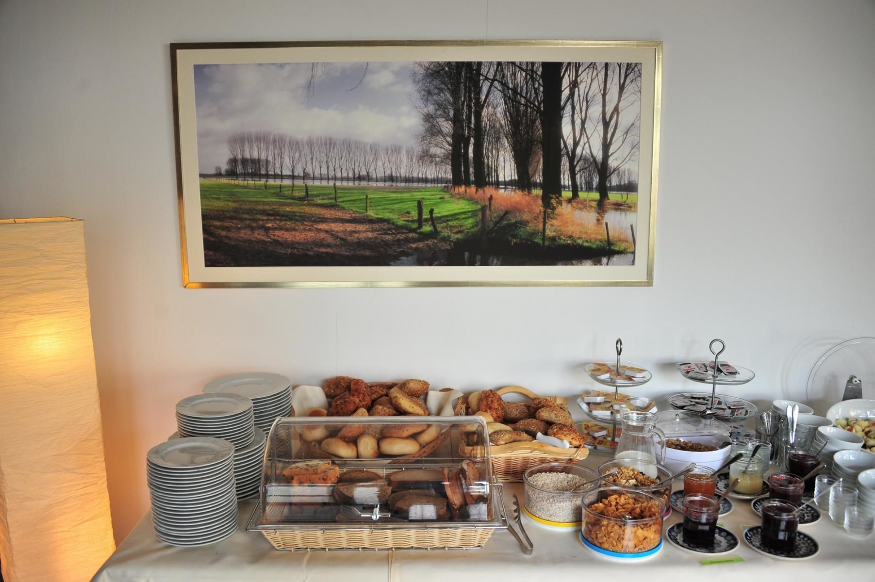 daily buffet breakfast (eur 15 per person)