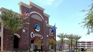 Voorkant van accommodatie