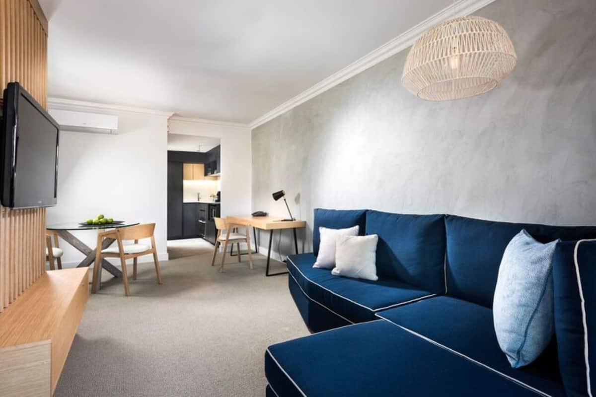 1 chambre, literie de qualité supérieure, surmatelas