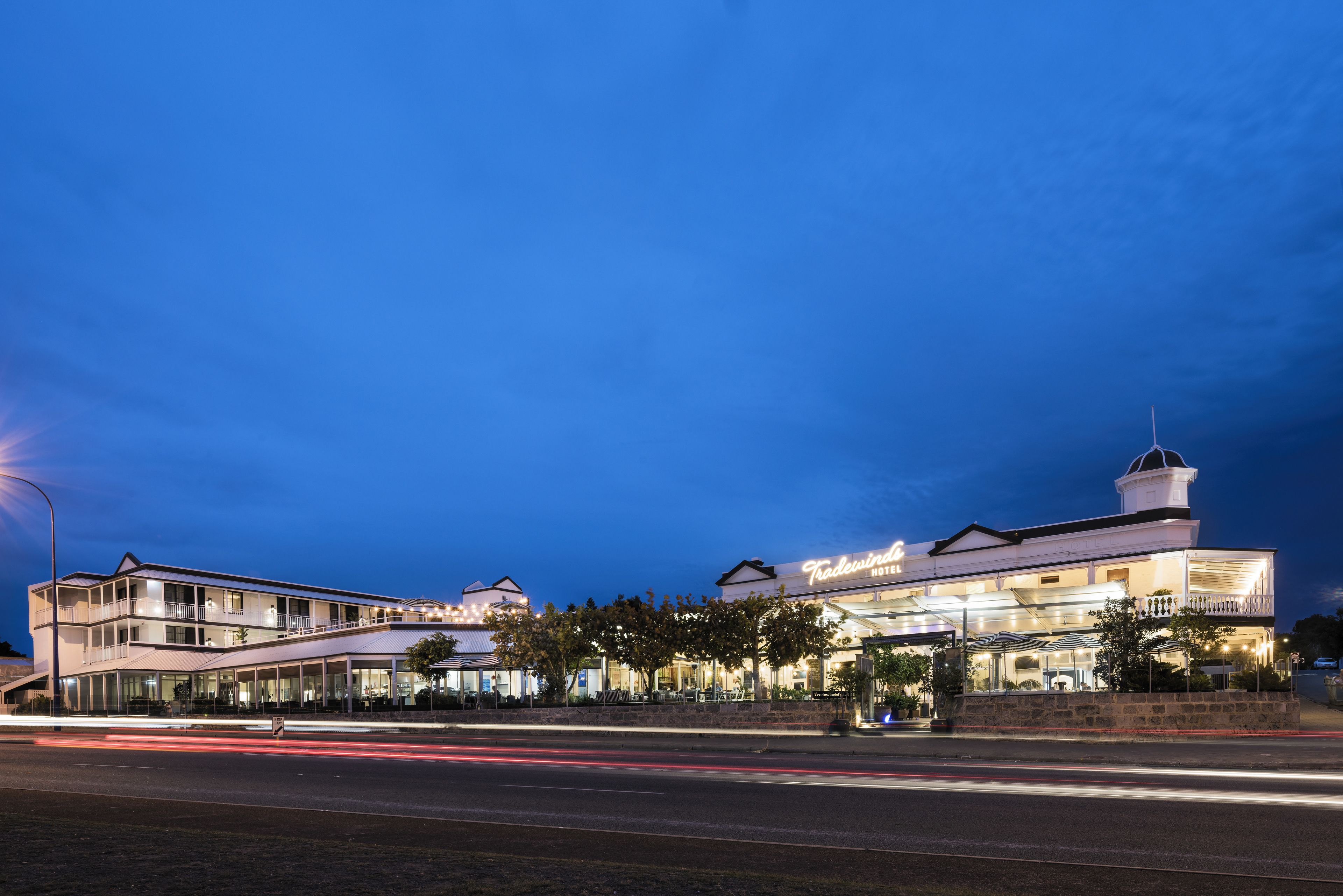 front of property – evening/night