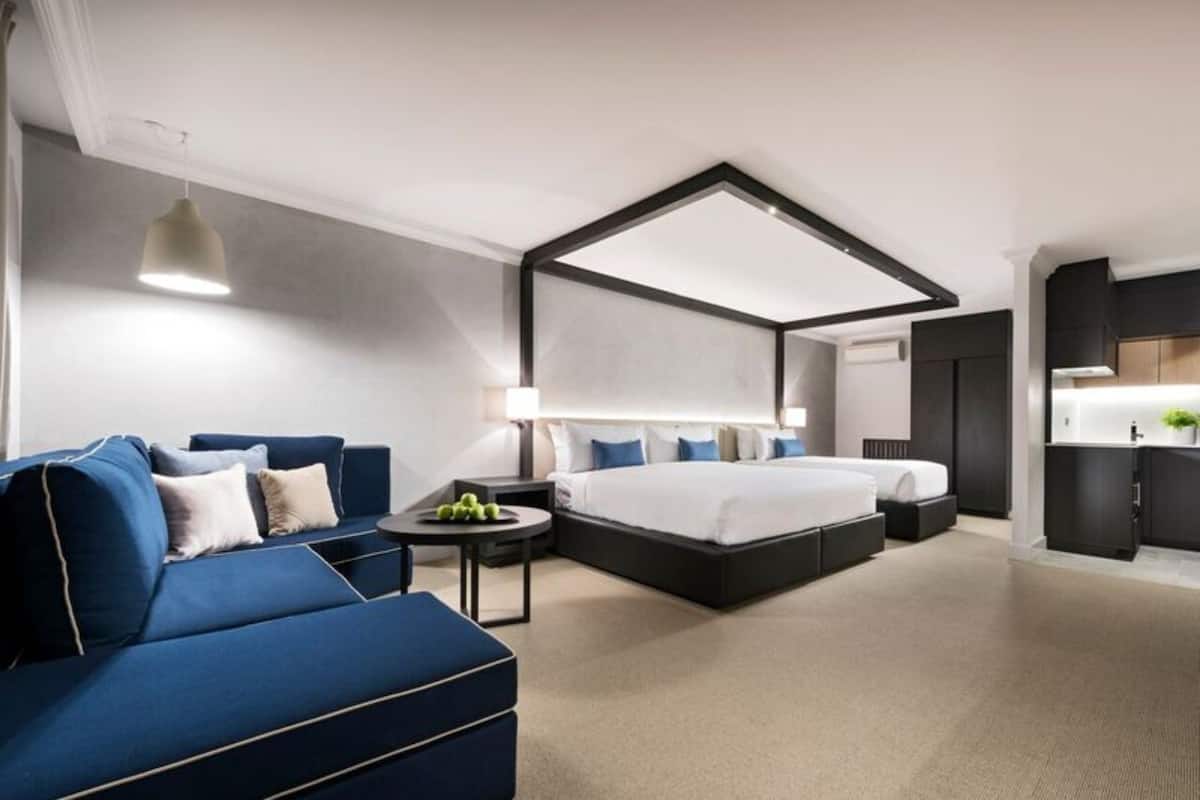 1 chambre, literie de qualité supérieure, surmatelas