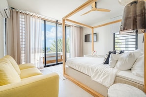Penthouse, 3 Schlafzimmer, Meerblick | Zimmersafe, Schreibtisch, laptopgeeigneter Arbeitsplatz