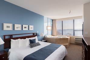 Suite, 1 Bedroom, Jetted Tub | Egyptian cotton sheets, premium bedding, down comforters, pillowtop beds