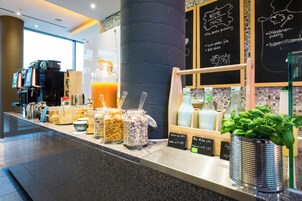 Daily buffet breakfast (EUR 30 per person)