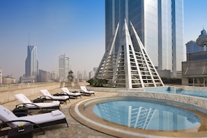 Indoor pool, seasonal outdoor pool