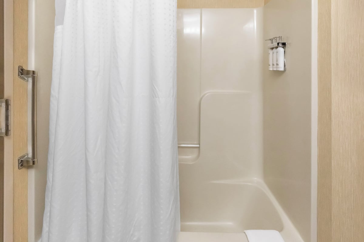 In-room safe, desk, blackout curtains, iron/ironing board