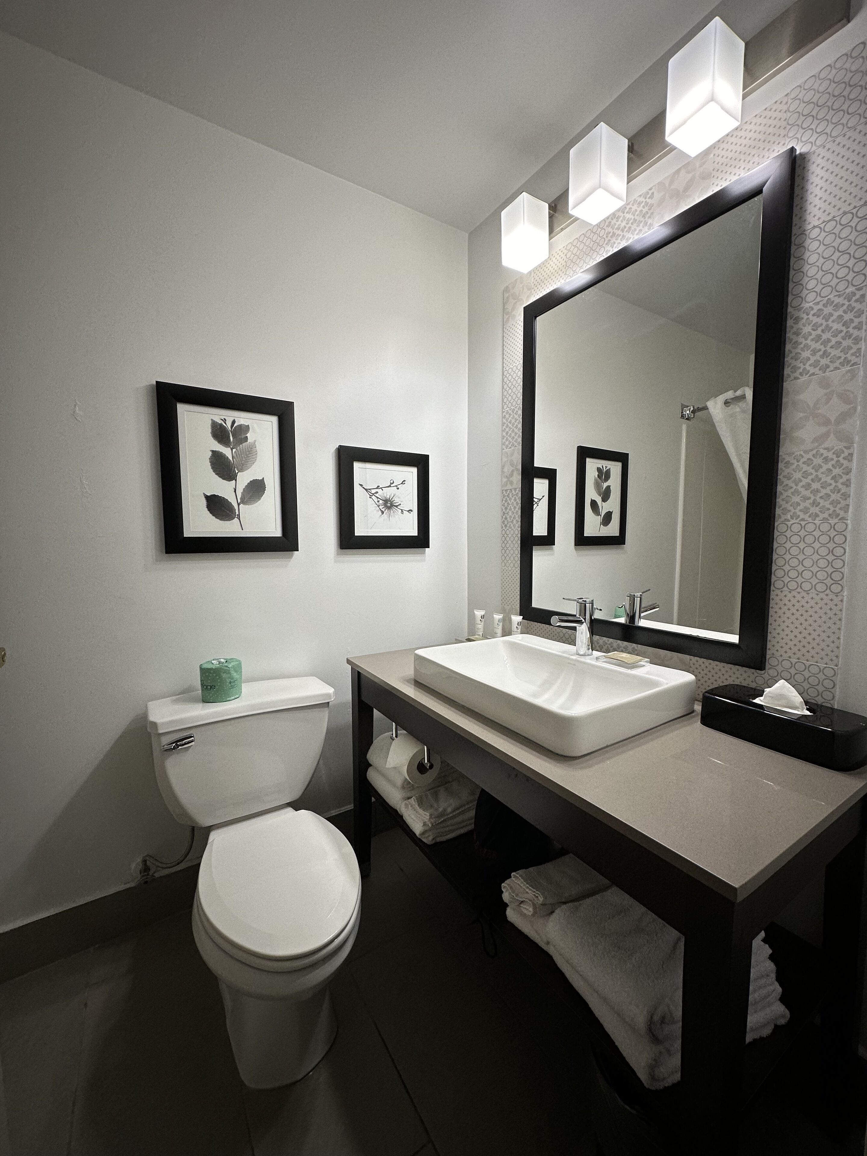 room, 2 queen beds, non smoking | bathroom | combined shower/bathtub, free toiletries, hair dryer, towels