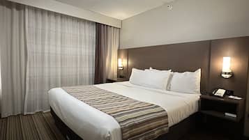 In-room safe, desk, blackout drapes, iron/ironing board