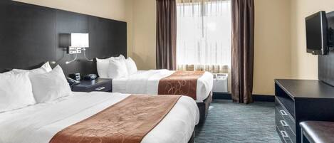 Desk, iron/ironing board, free cots/infant beds, free WiFi