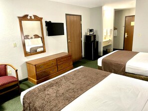 Premium bedding, individually furnished, desk, iron/ironing board