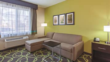 Executive Room, 1 King Bed, Non Smoking | Premium bedding, desk, blackout drapes, iron/ironing board