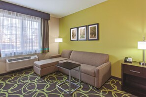 Executive Room, 1 King Bed, Non Smoking | Premium bedding, desk, blackout drapes, iron/ironing board
