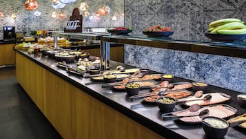 Morgenmadsbuffet hver dag mod et gebyr