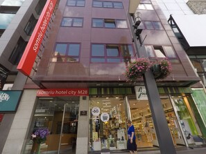 Entrée de l’hébergement