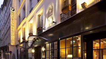 Front of property – evening/night