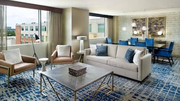 Premium bedding, in-room safe, desk, blackout curtains
