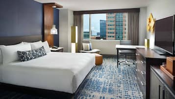 Premium bedding, in-room safe, desk, blackout drapes