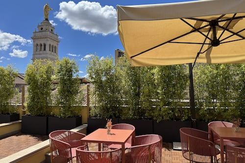Rooftop terrace