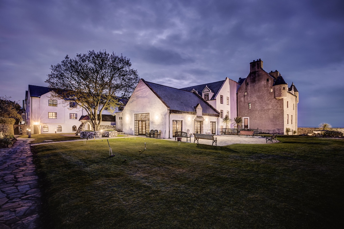 Ballygally Castle courtyard view