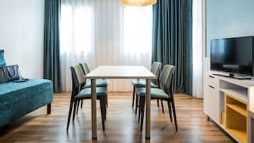 In-room safe, desk, blackout curtains, iron/ironing board