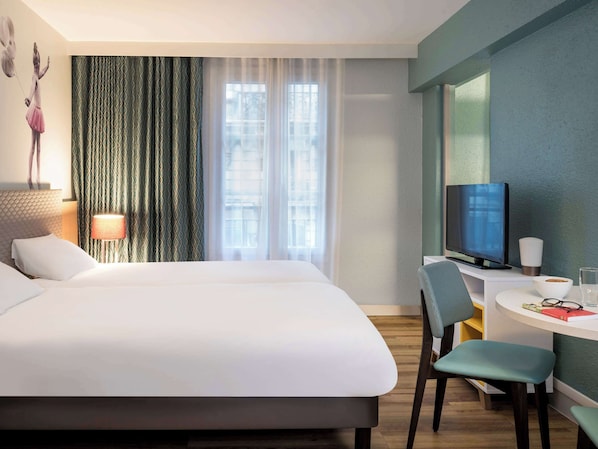 In-room safe, desk, blackout curtains, iron/ironing board