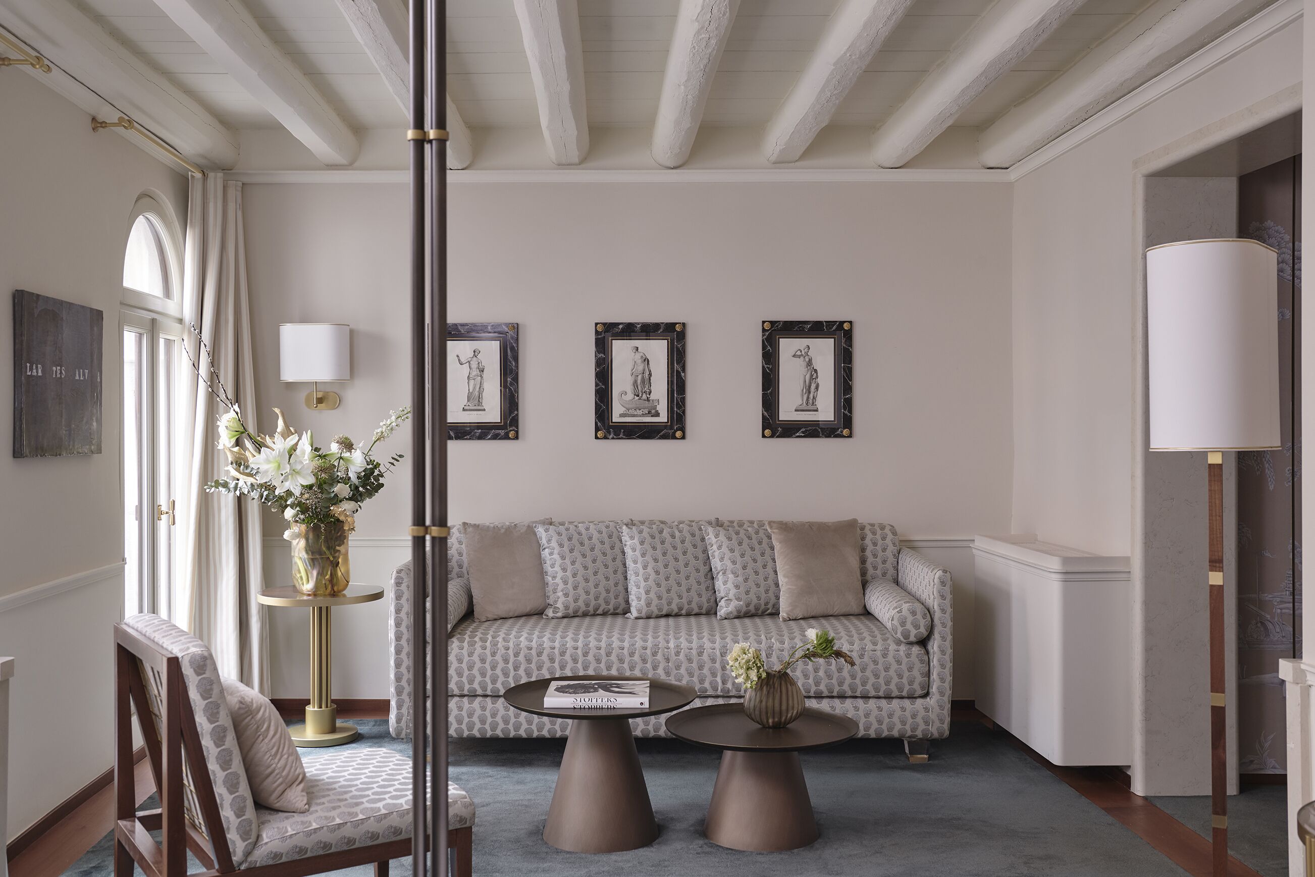 Studiosuite (Corte Barozzi) | Wohnbereich | 55-Zoll-Flachbildfernseher mit Satellitenempfang, Fernseher, Netflix