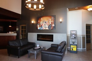 Sala de estar en el lobby