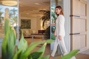 Entrée de l’hébergement