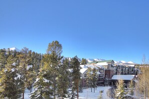 Blick von der Unterkunft