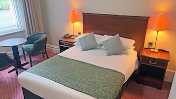 Desk, iron/ironing board, free WiFi, bed sheets