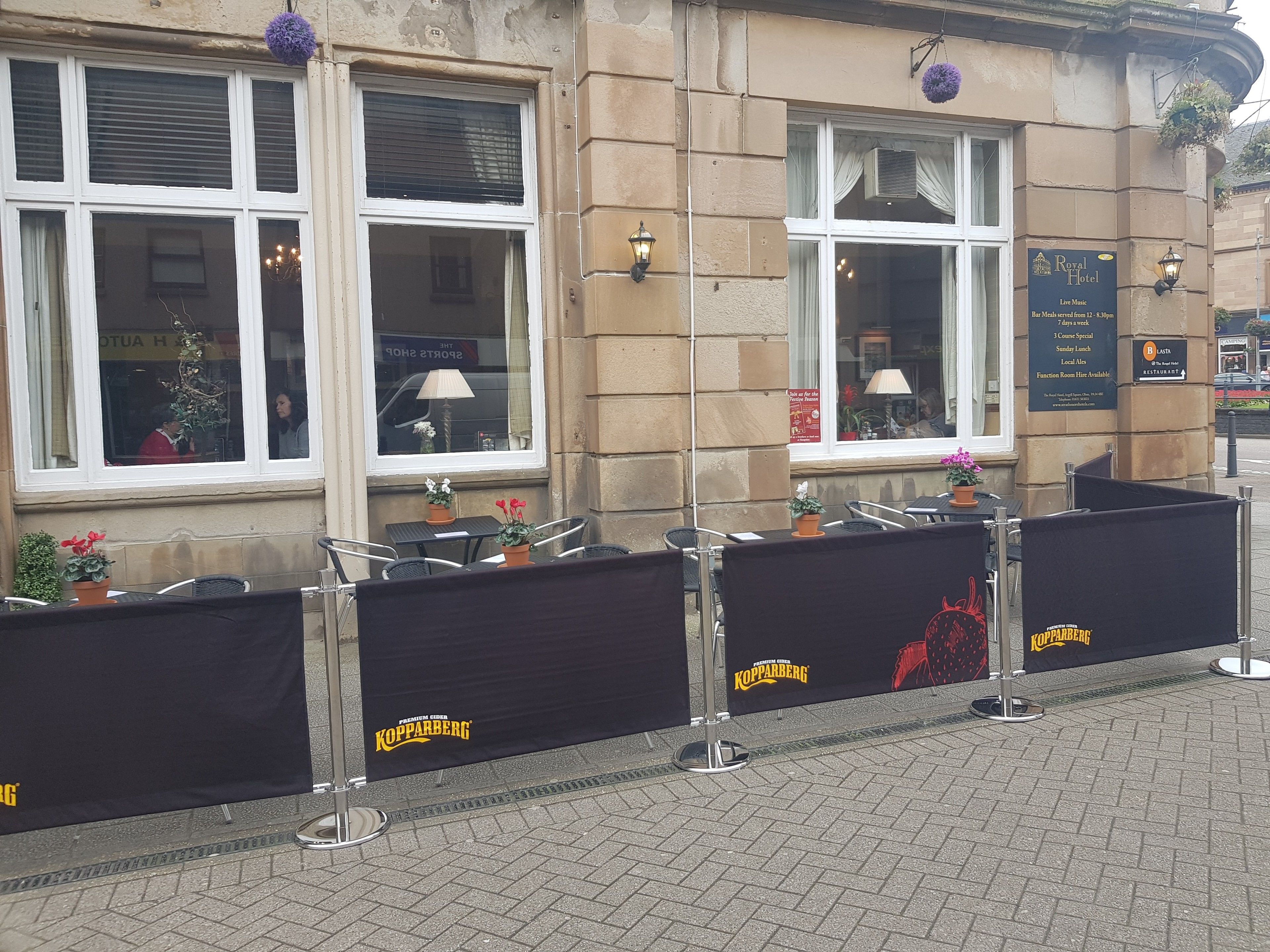 Restaurante al aire libre