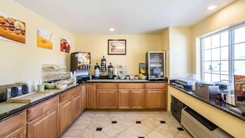 Free buffet breakfast