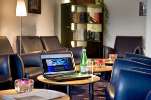 Sala de estar en el lobby