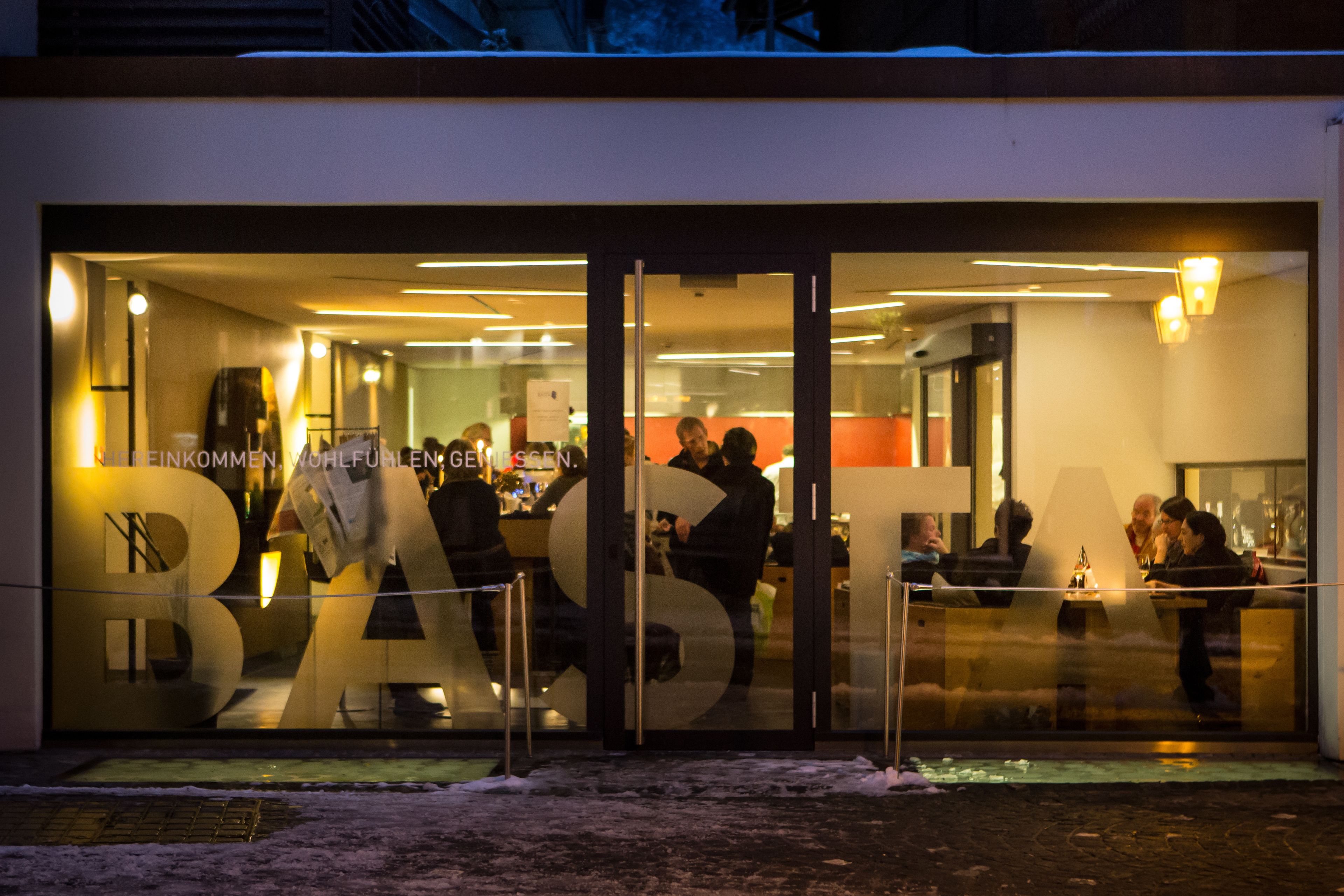 front of property – evening/night