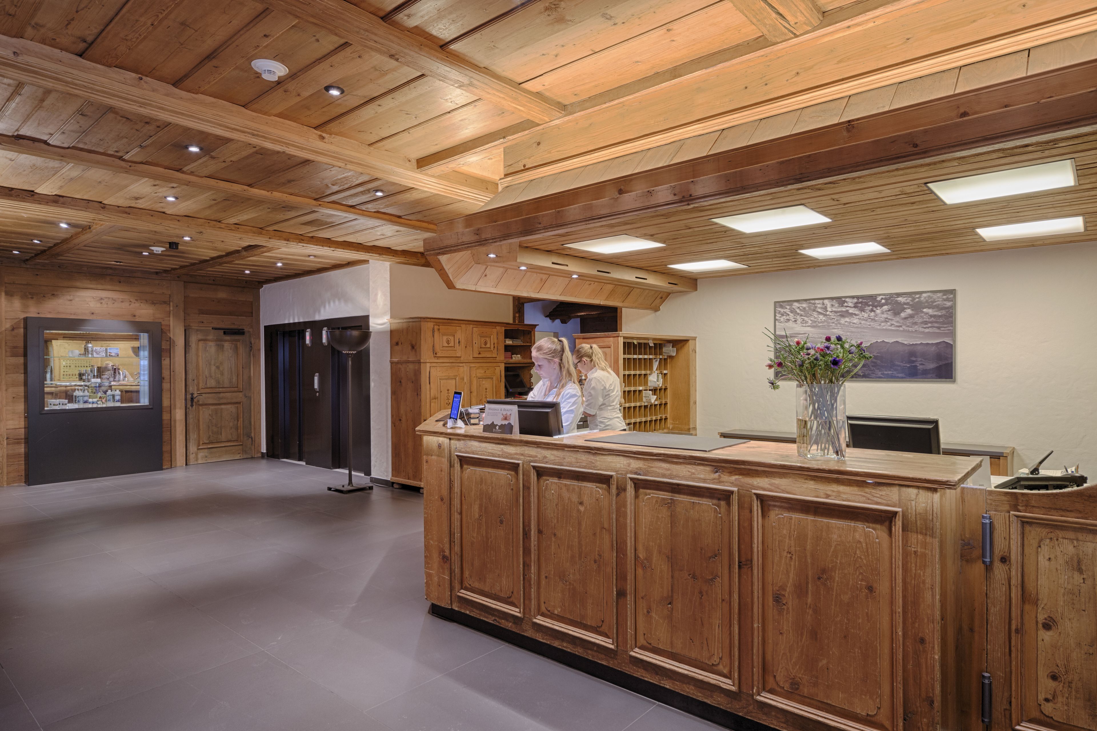 check-in/check-out kiosk