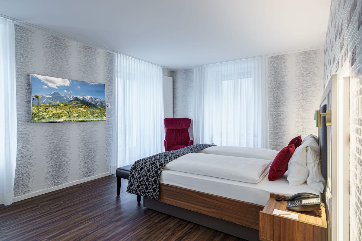 Deluxe corner room West | Ausblick vom Zimmer