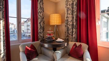 Tomannsrom – superior | Oppholdsområde | Flatskjerm-TV