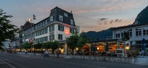 Front of property - evening/night