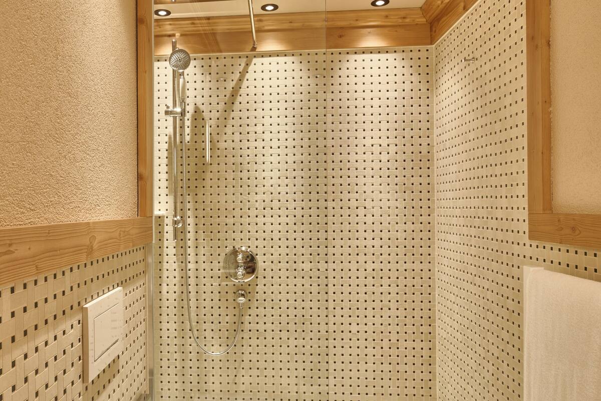 hair dryer, bathrobes, towels